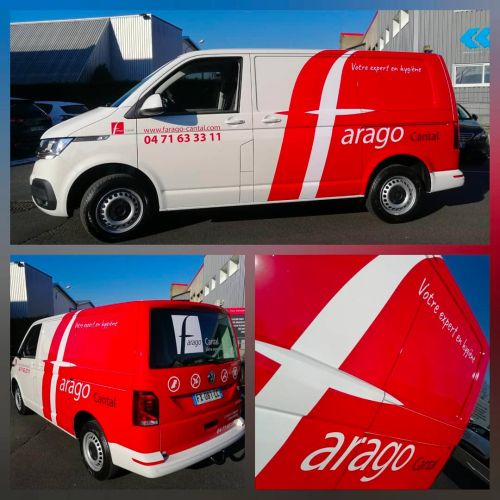 Marquage de véhicules réalisé par Cassiopub, agence à Aurillac (Cantal) et Rognac (Bouches-du-Rhône).